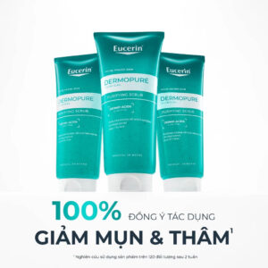 Tẩy tế bào da chết Eucerin giảm mụn thâm