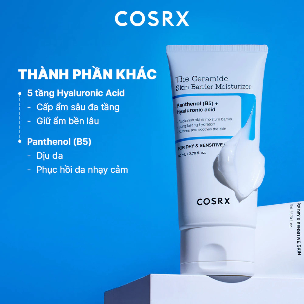 Thành phần khác Cosrx The Ceramide Skin Barrier Moisturizer Thành phần khác Cosrx The Ceramide Skin Barrier Moisturizer