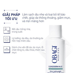 Thông tin Sữa rửa mặt Obagi Medical Clenziderm