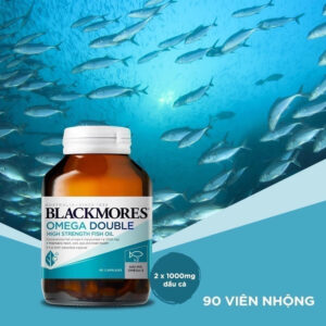 Viên uống dầu cá Blackmores Double Omega High Strength 90 viên